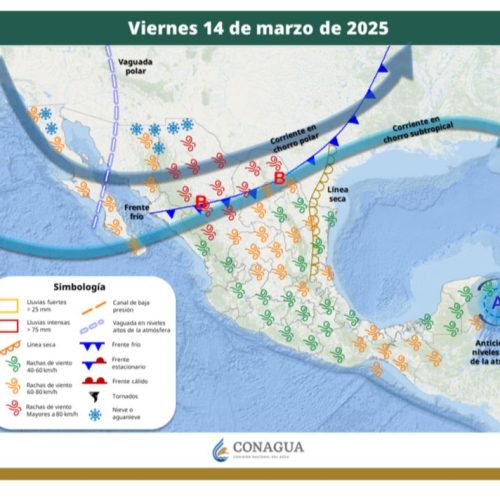 001 LLEGADA DE NUEVO SISTEMA FRONTAL A COAHUILA GENERARÁ FUERTES RACHAS DE VIENTO